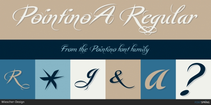 Pointino font preview