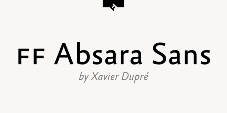 FF Absara Sans font preview