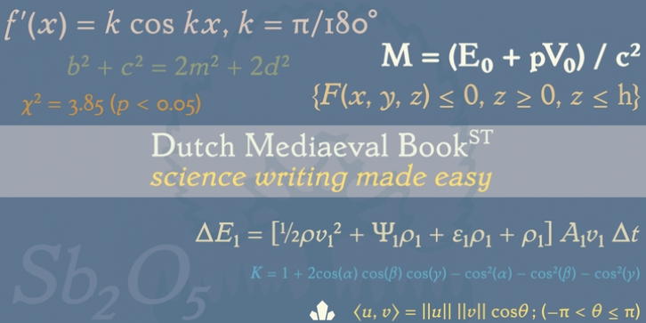 Dutch Mediaeval Book ST font preview