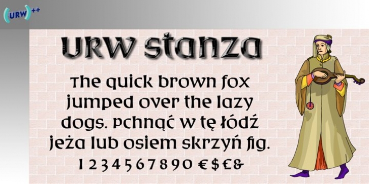 Stanza font preview