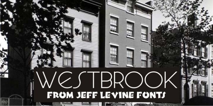 Westbrook JNL font preview