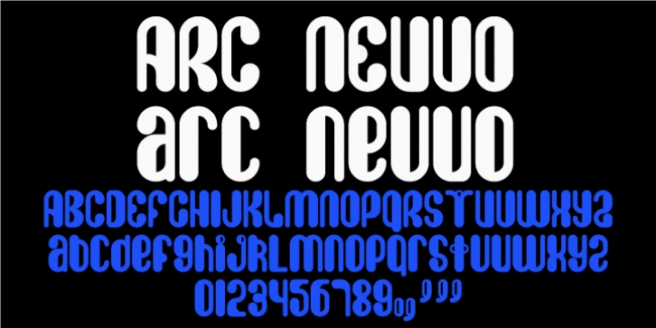 Arc Neuvo font preview