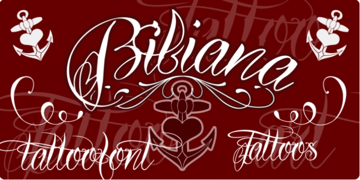 Bibiana font preview