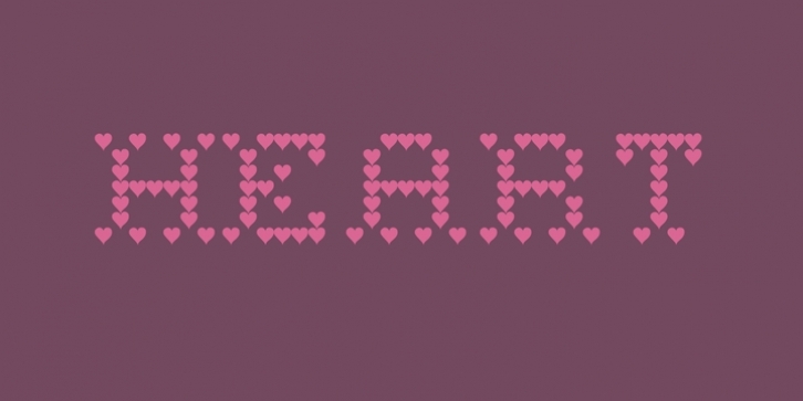 Heart Sweet Heart font preview