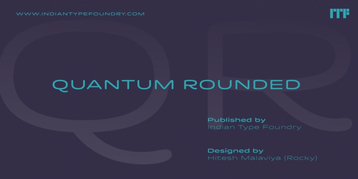 Quantum Rounded font preview