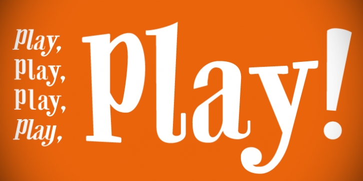 CA Play font preview