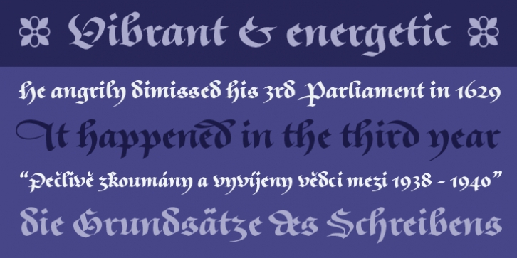 Givry font preview