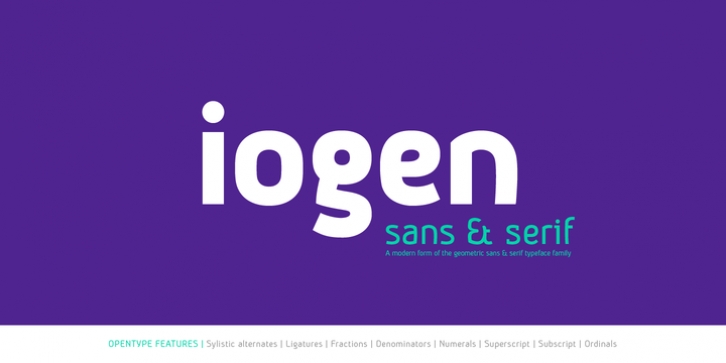 iogen font preview