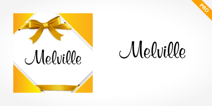 Melville Pro font preview