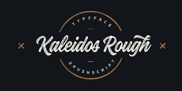 Kaleidos Rough font preview