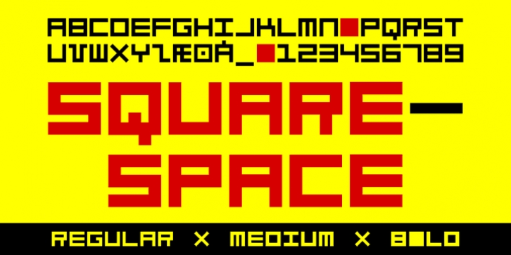 TPG SquareSpace font preview