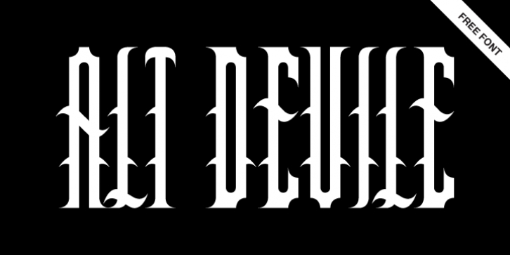 ALT Deville font preview