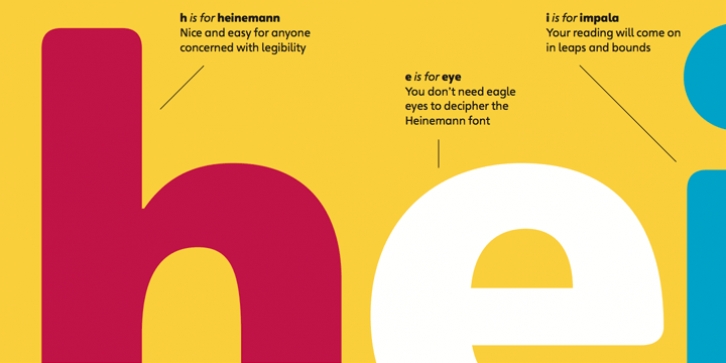 Heinemann Special font preview