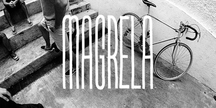 Magrela font preview