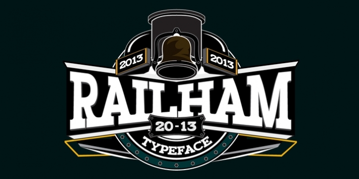 Railham font preview