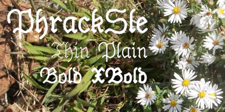 PhrackSle font preview