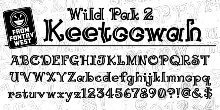 WILD2 Keetoowah font preview