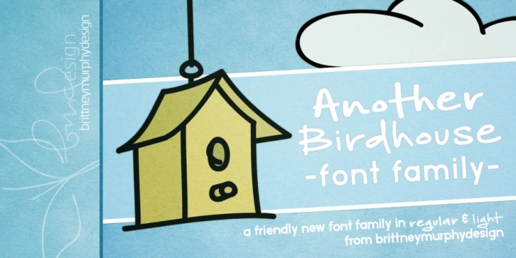 Another Birdhouse font preview