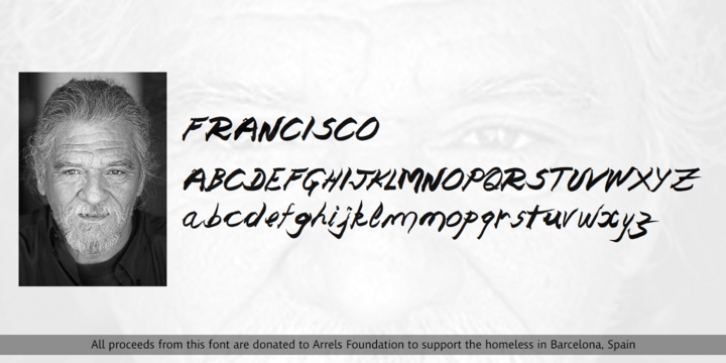 Francisco font preview