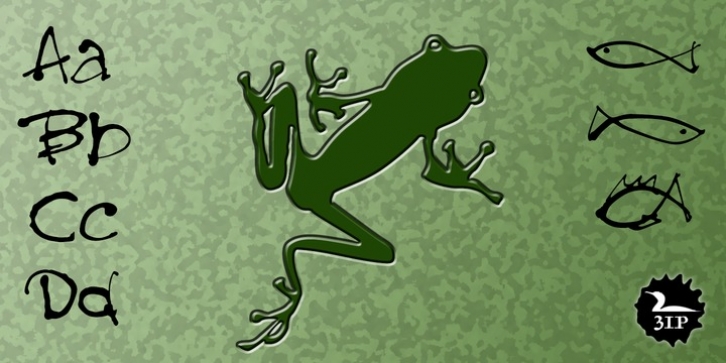 Treefrog font preview