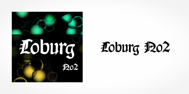 Coburg No2 font preview