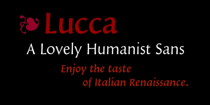 Lucca font preview