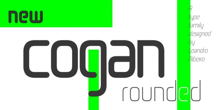 Cogan Rounded font preview