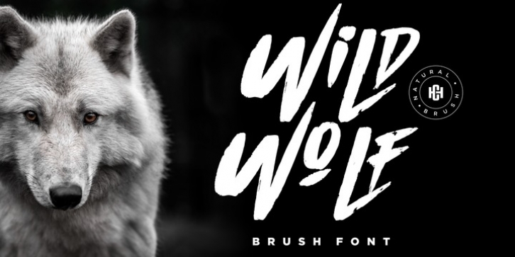 Wild Wolf font preview