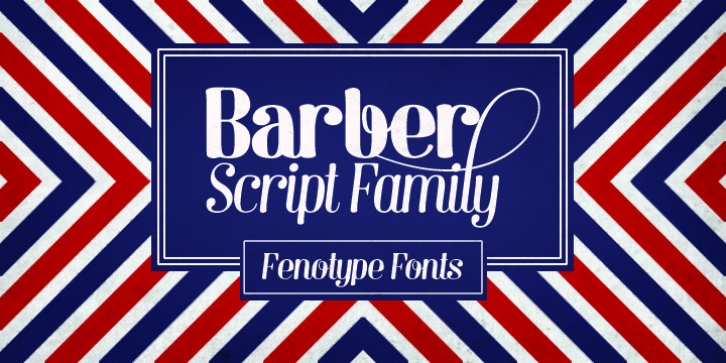 Barber font preview