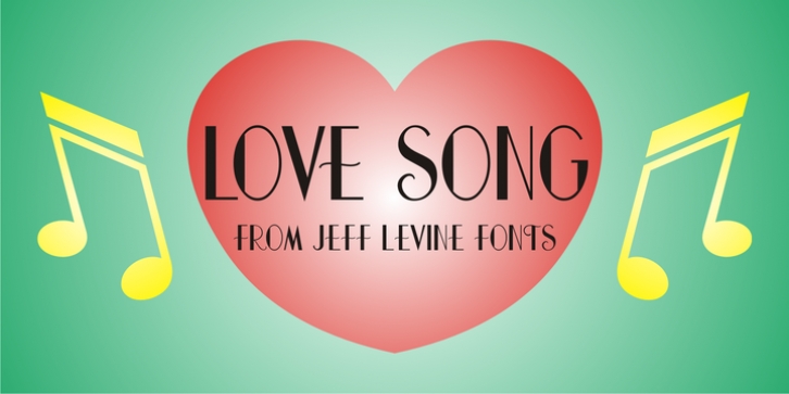 Love Song JNL font preview