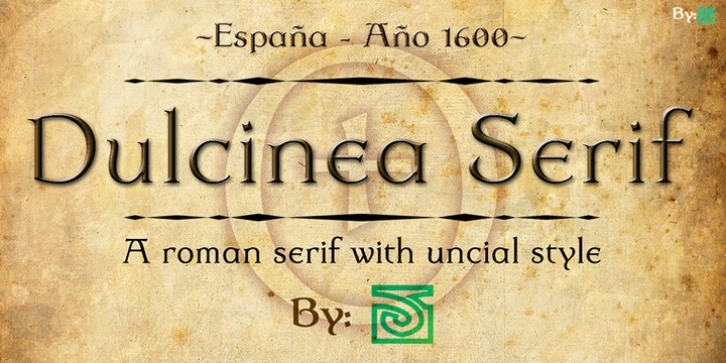 Dulcinea Serif font preview