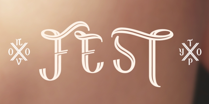 NT Fest font preview