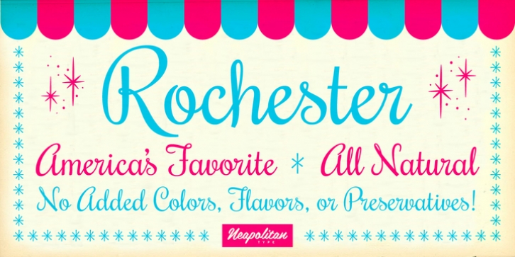 Rochester Pro font preview