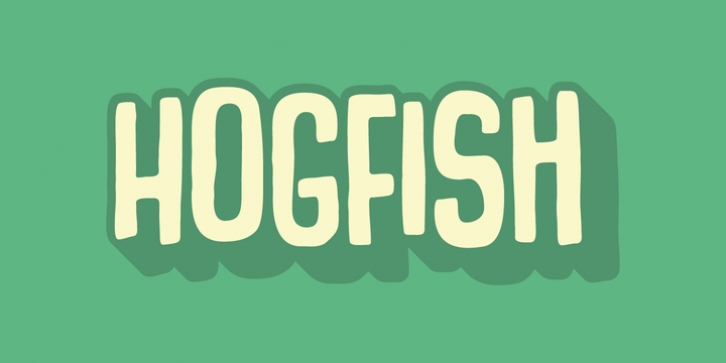 Hogfish font preview