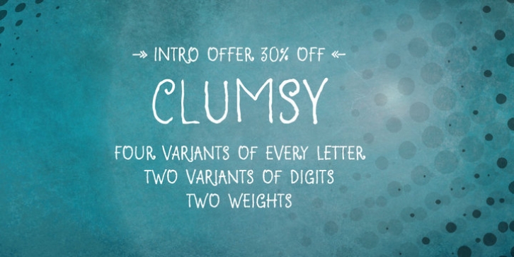 Clumsy font preview
