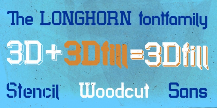 Longhorn font preview