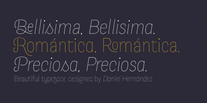 Merced font preview