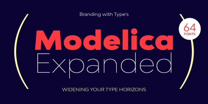 Bw Modelica Expanded font preview