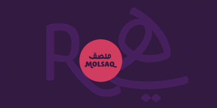 Molsaq Arabic font preview