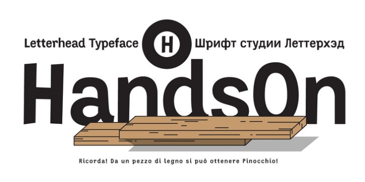HandsOn font preview