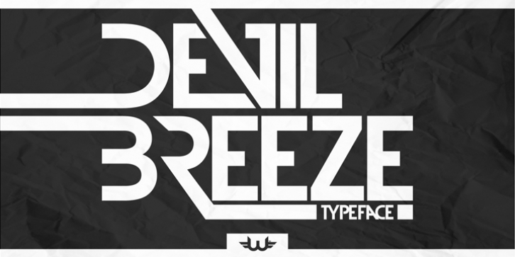 Devil Breeze font preview