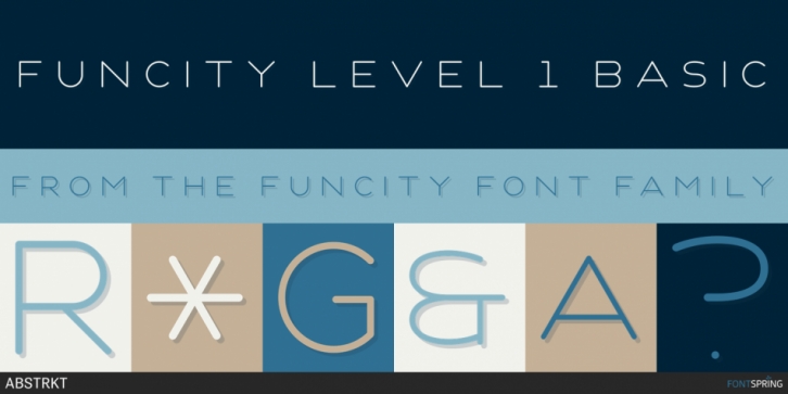 FunCity font preview