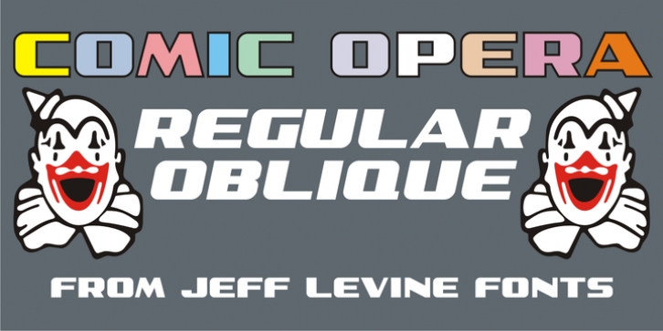 Comic Opera JNL font preview