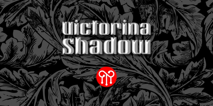 Victorina Black Shadow font preview