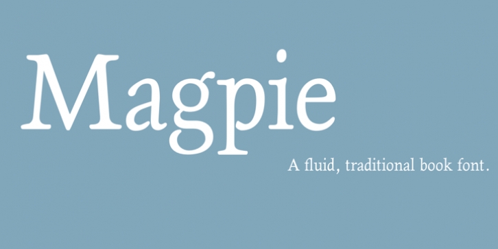 Magpie font preview