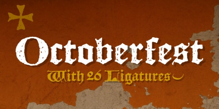 Octoberfest font preview