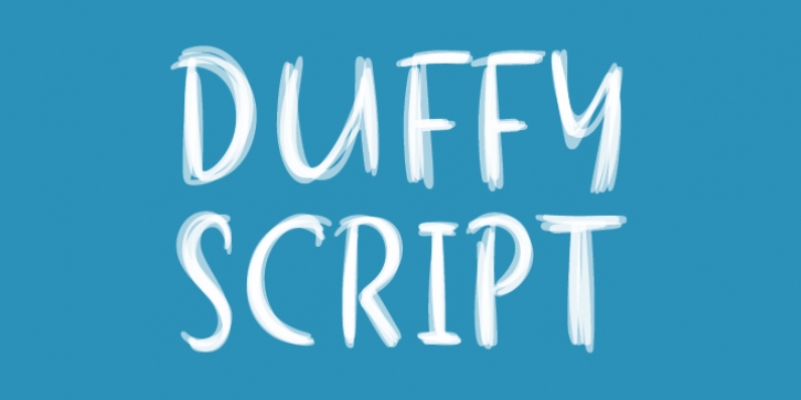 Duffy Script font preview