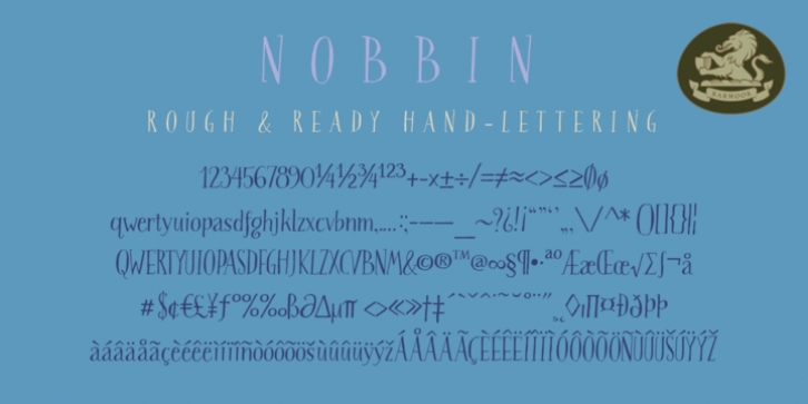 Nobbin font preview