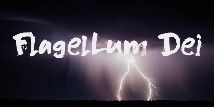 Flagellum Dei font preview