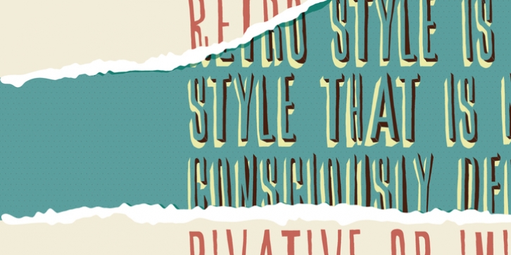 YWFT Shade font preview